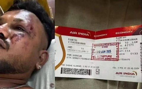 仅1人生还！印度客机坠毁细节曝光