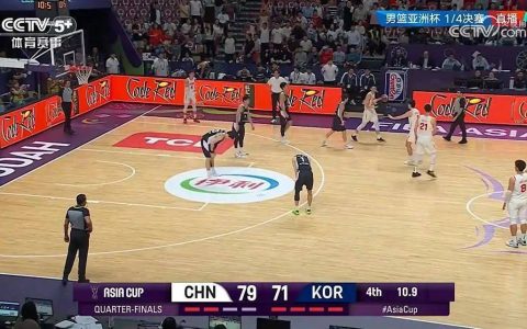 79比71！中国男篮“浇灭”韩国“3分雨”，顺利晋级半决赛