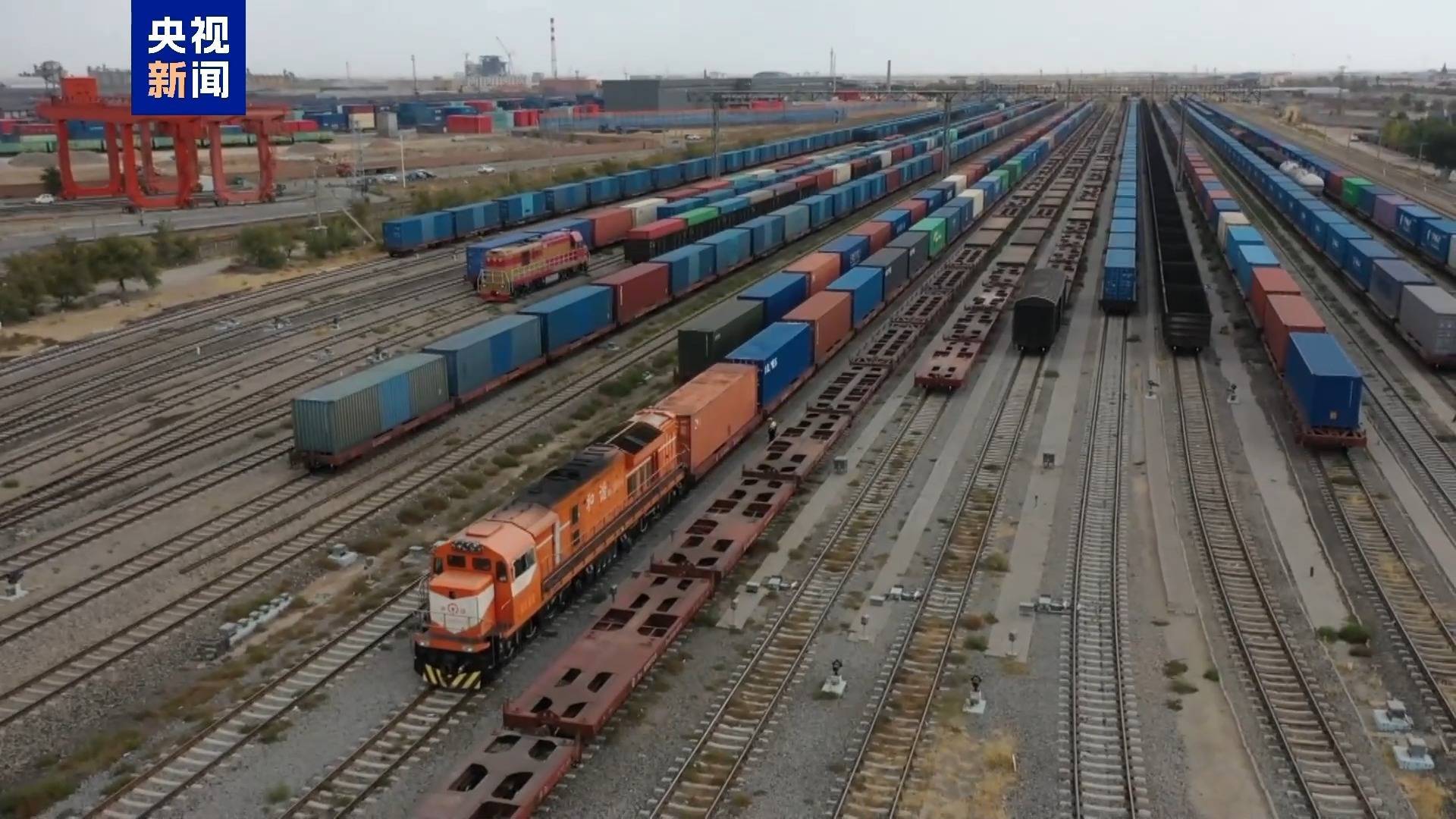 中欧班列中通道货运量突破2000万吨