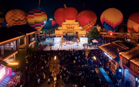 “武义温泉杯”2025年全国热气球公开赛在武义开幕