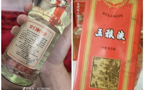 五粮液变五稂液 剑南春是剑南舂！傍名牌、仿名酒充斥市场