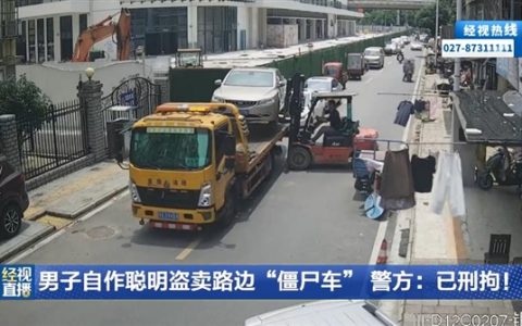男子把轿车当僵尸车私自变获利4800元 一觉蹲进看守所